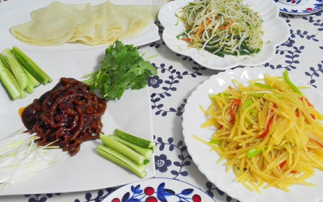 春饼～蒸饼皮