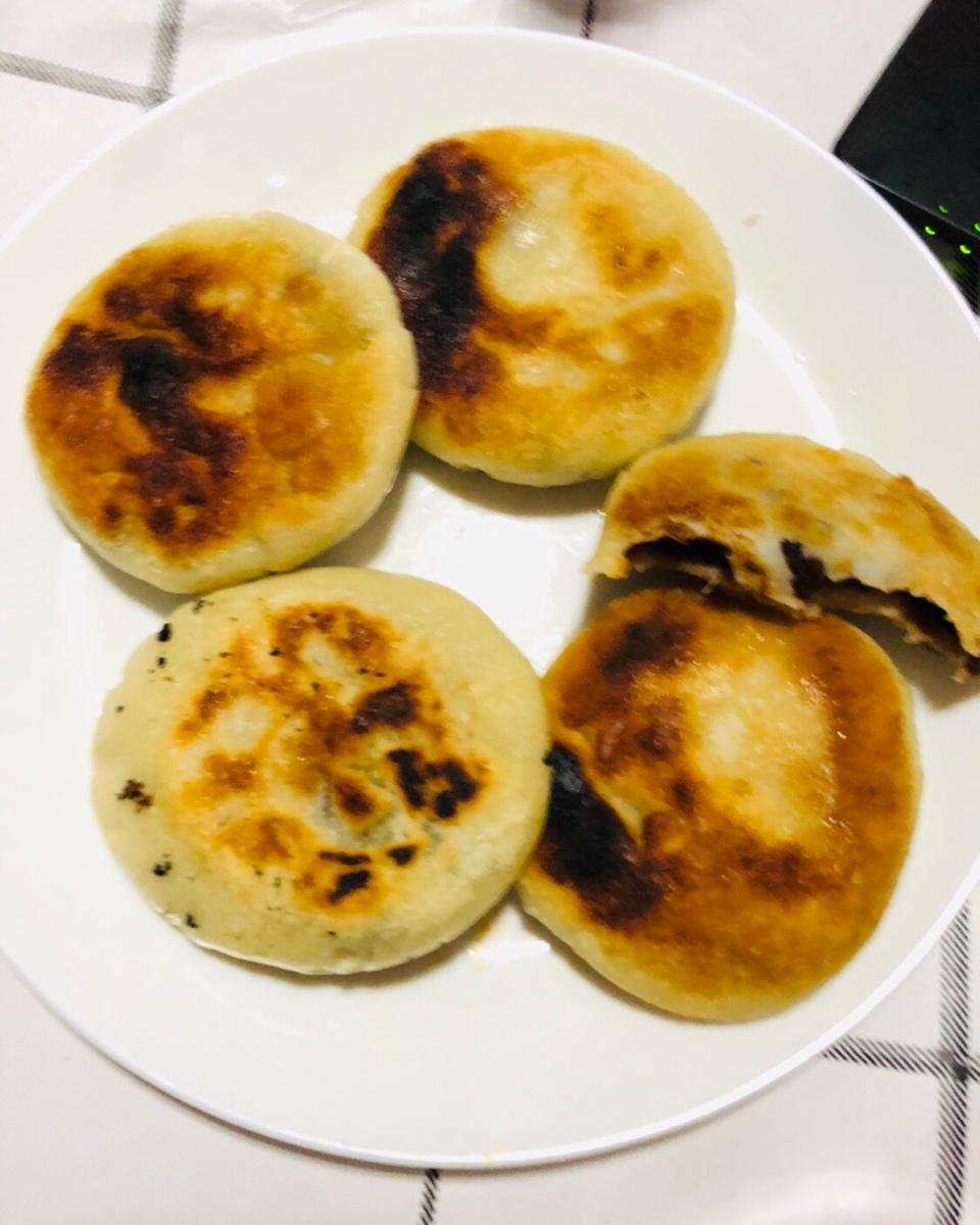红豆糯米饼