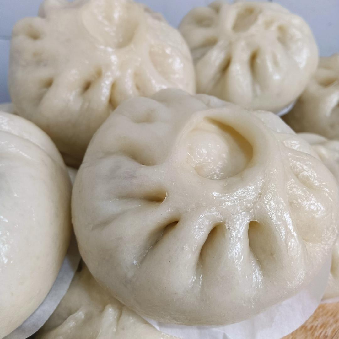 皮薄馅儿大的粉丝肉末包子（馅料做法）