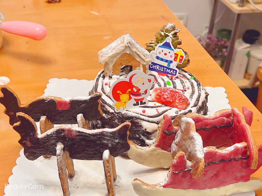 圣诞节姜饼屋（超详细）