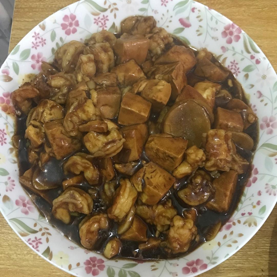 虾仁豆腐