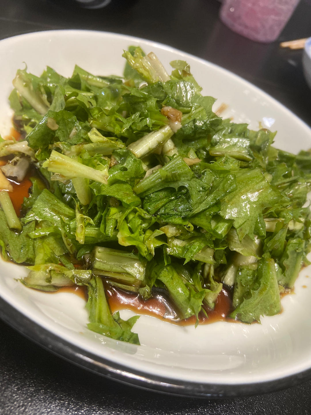凉拌苦菊——简单爽口