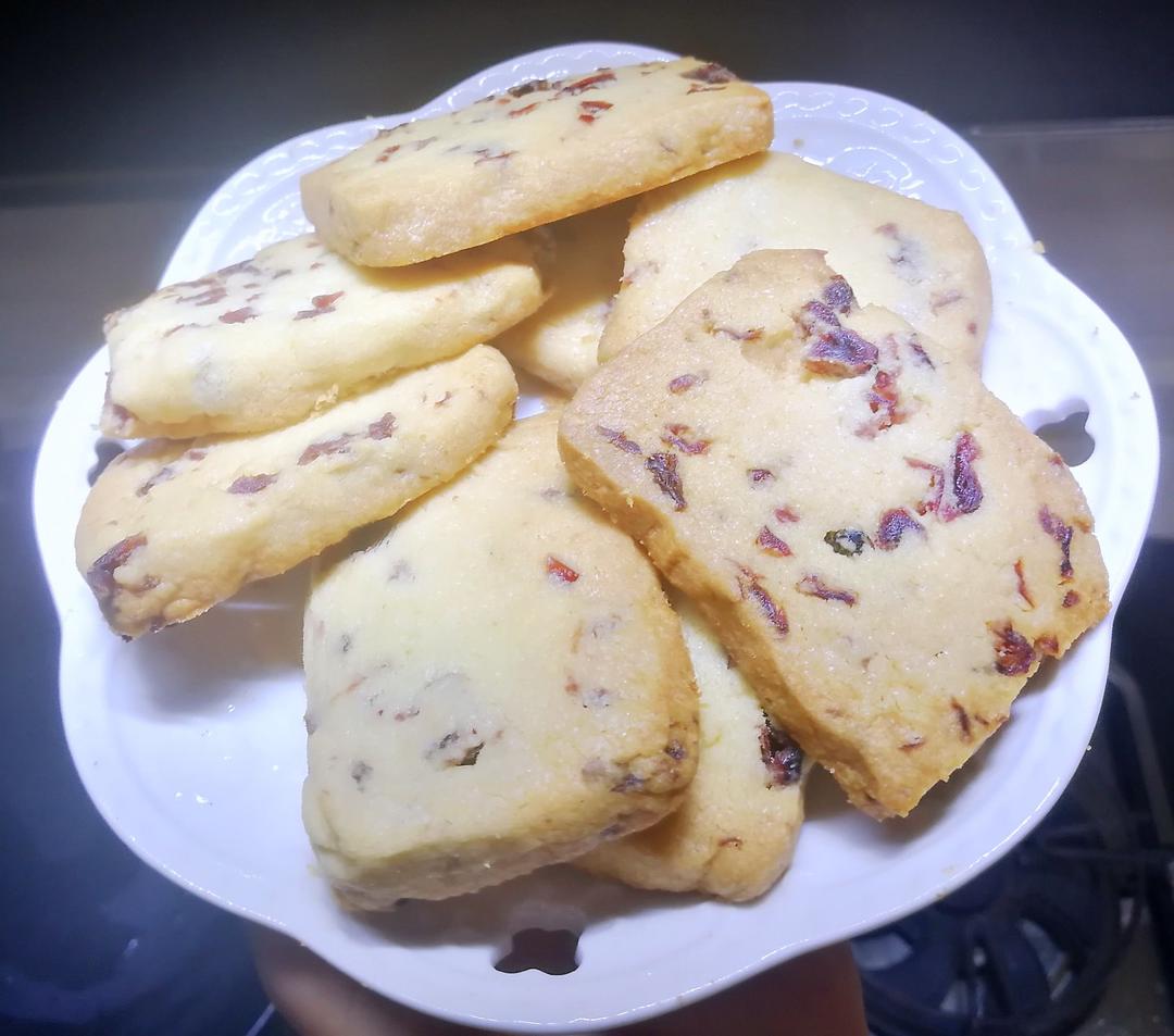 《tinrry 》蔓越莓曲奇(超简单曲奇配方)做过的蔓越莓饼干最酥的一次