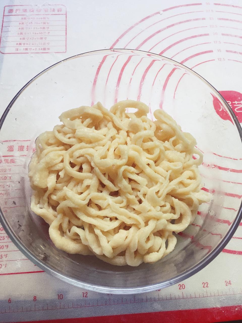 手工面条之鸡蛋面条