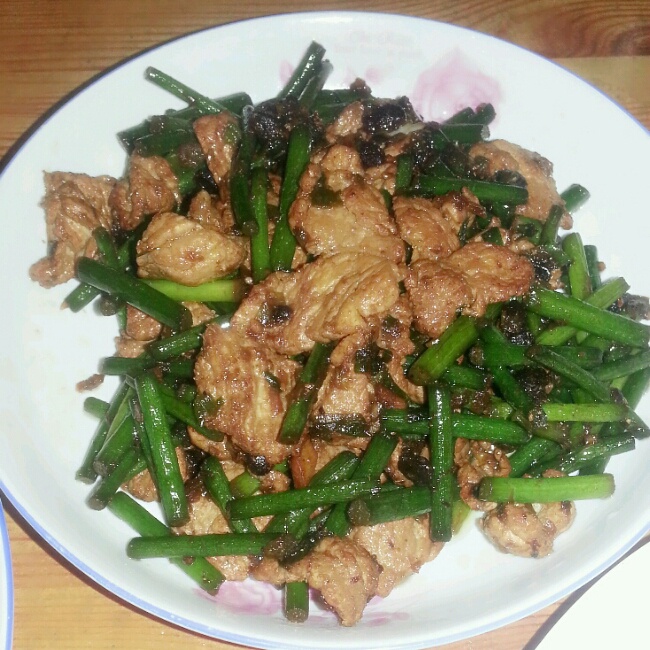 蒜薹炒肉