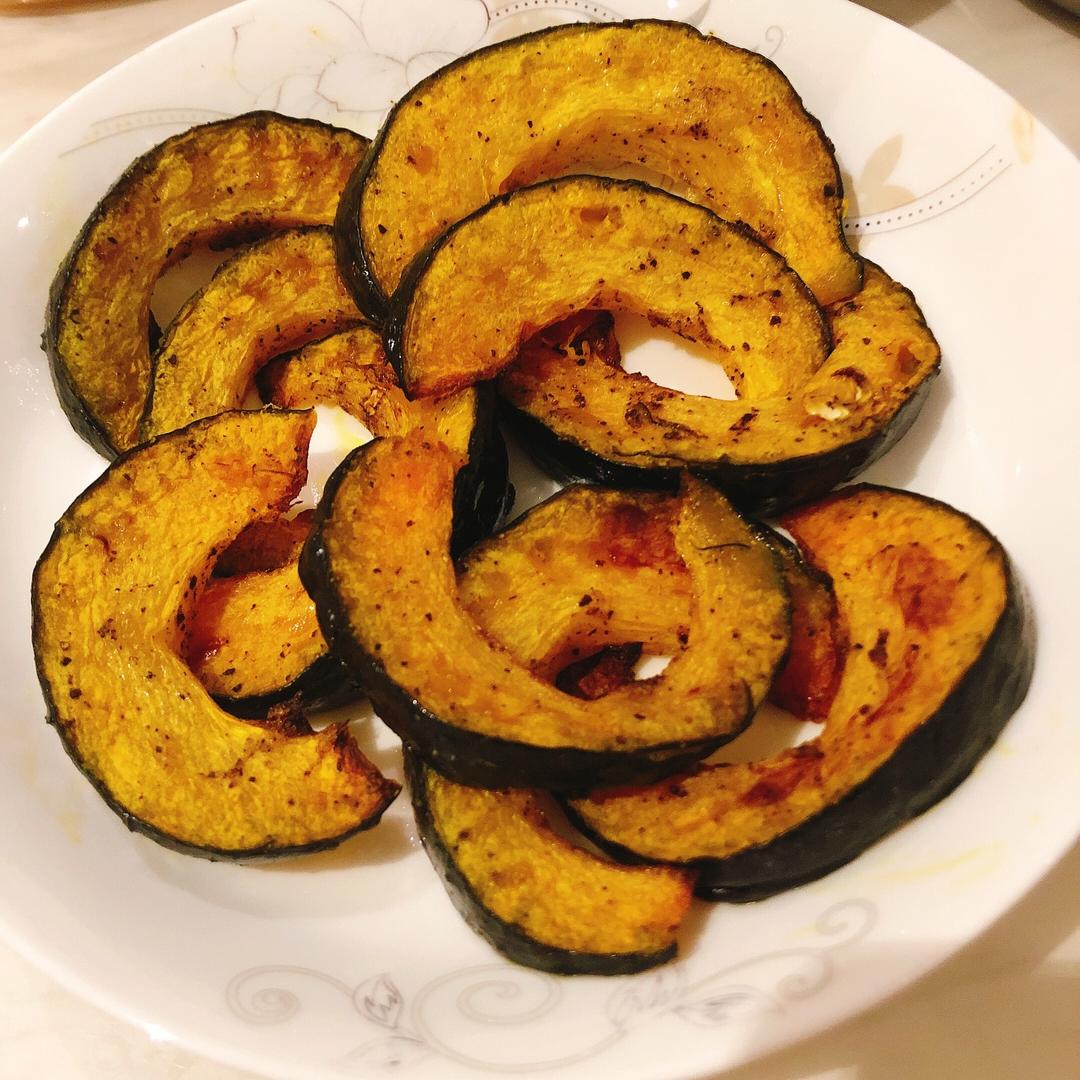 烤贝贝南瓜（空气炸锅）的做法