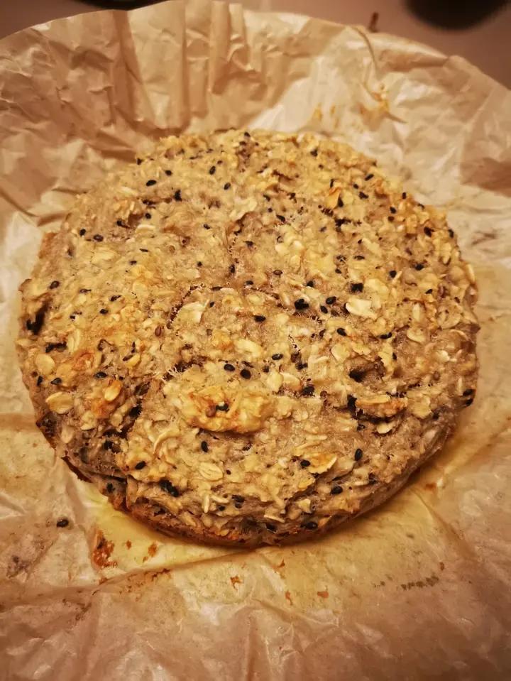 不长胖   又抗饿                        e 红枣核桃燕麦蛋糕