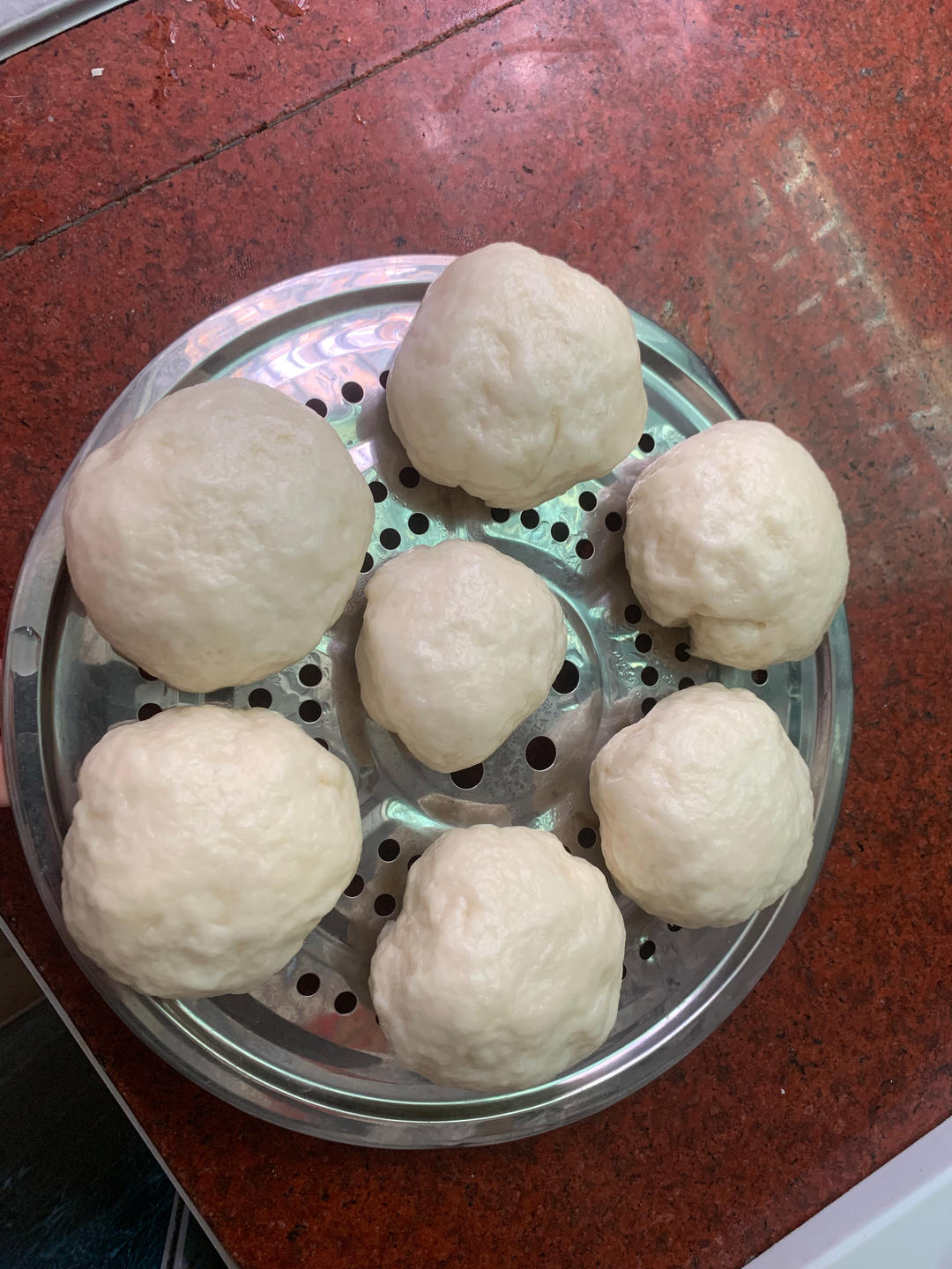 纯手工奶香馒头【无泡打粉，无添加】