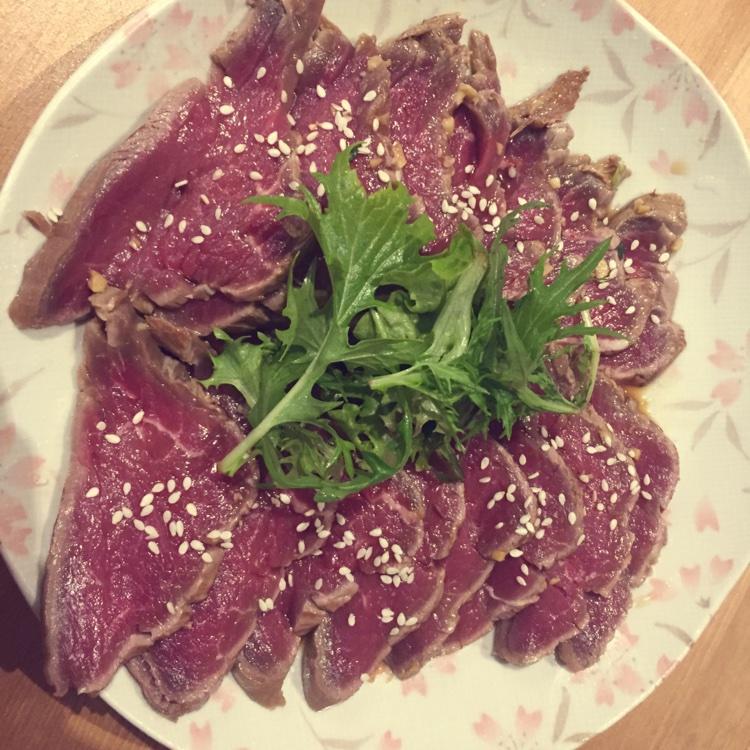 beef tataki 日式生牛肉的做法