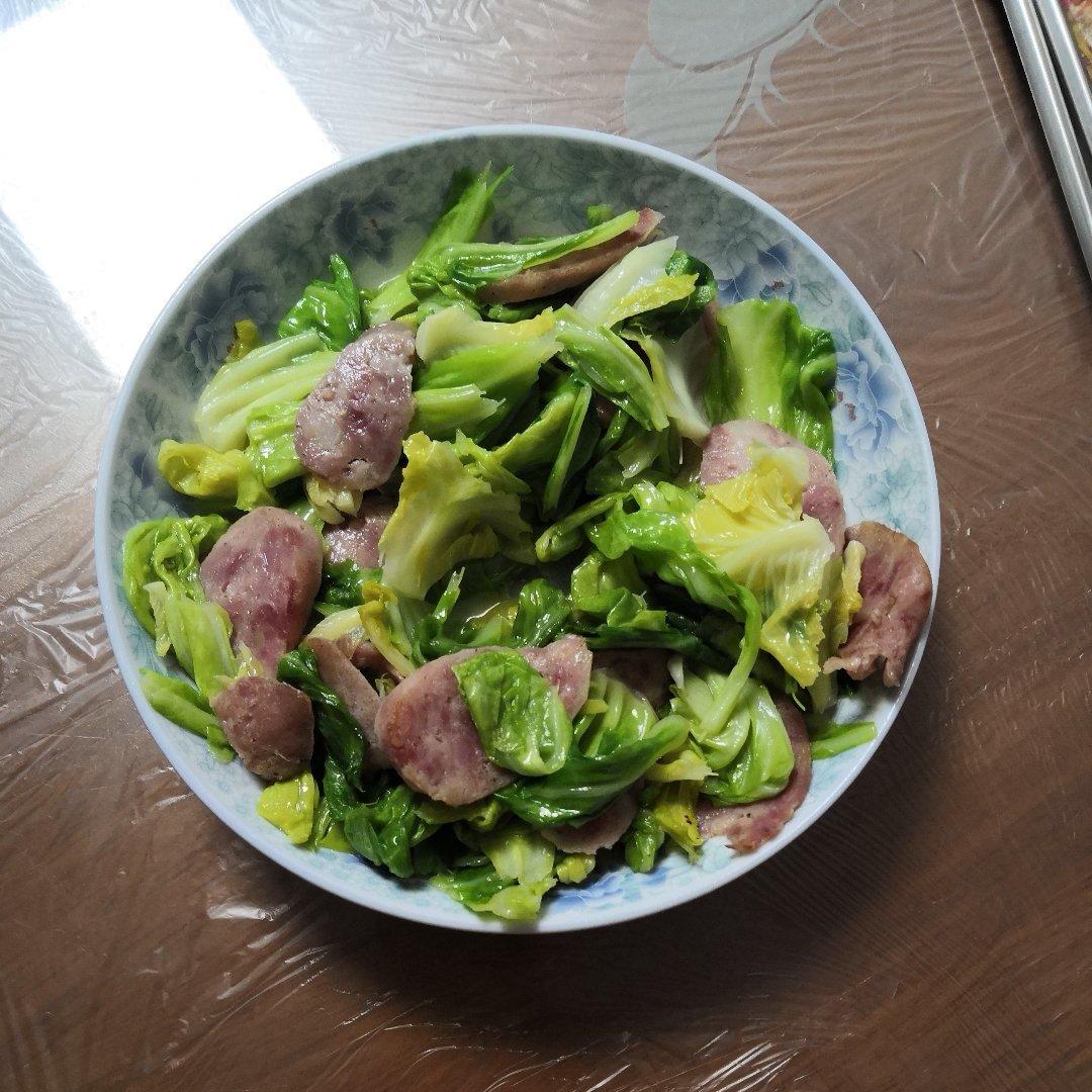 培根手撕包菜