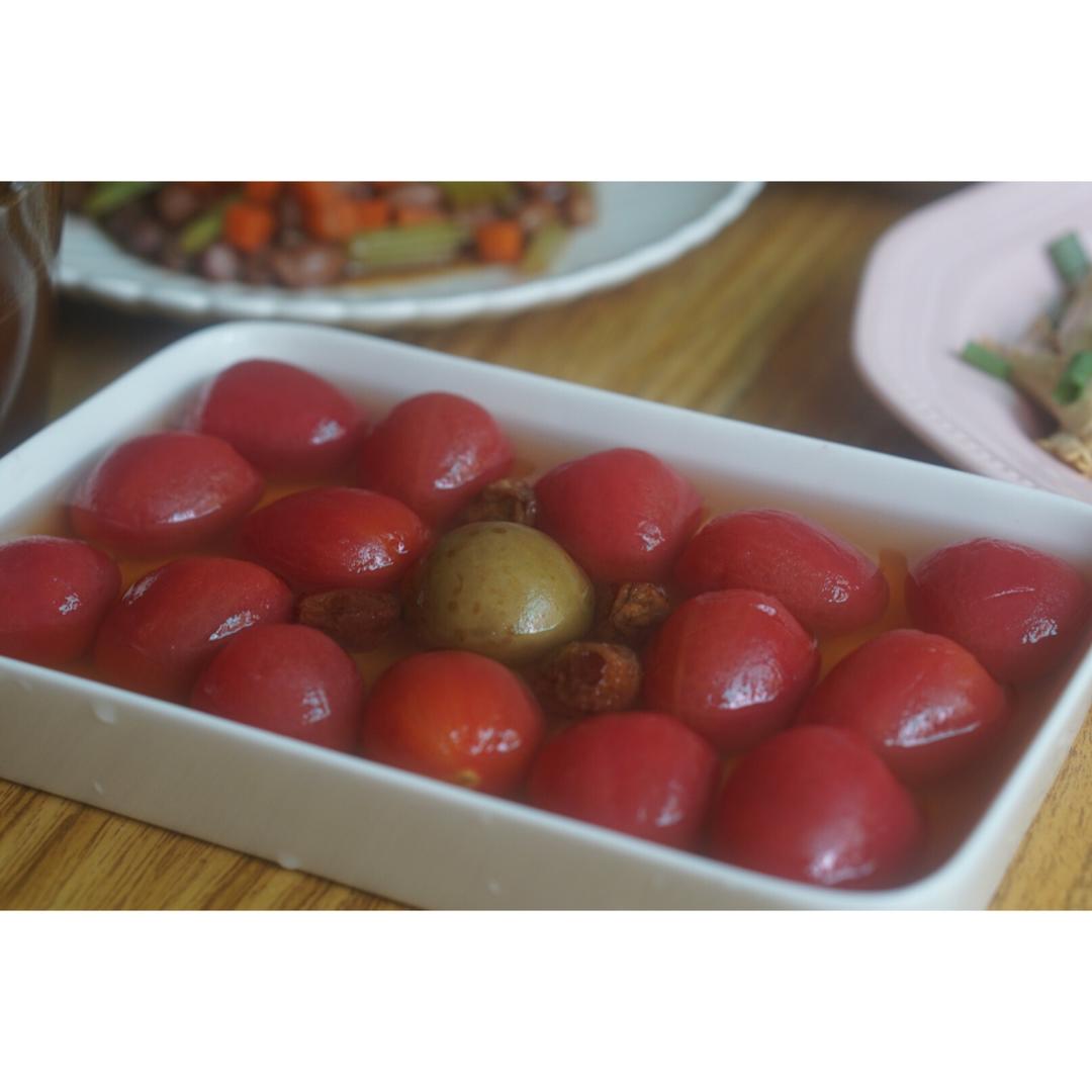 【曼达小馆】梅酒小番茄