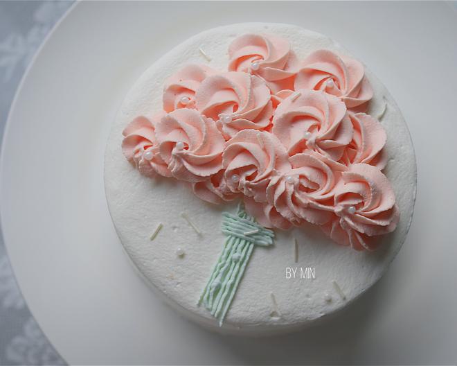 花束裱花蛋糕的做法