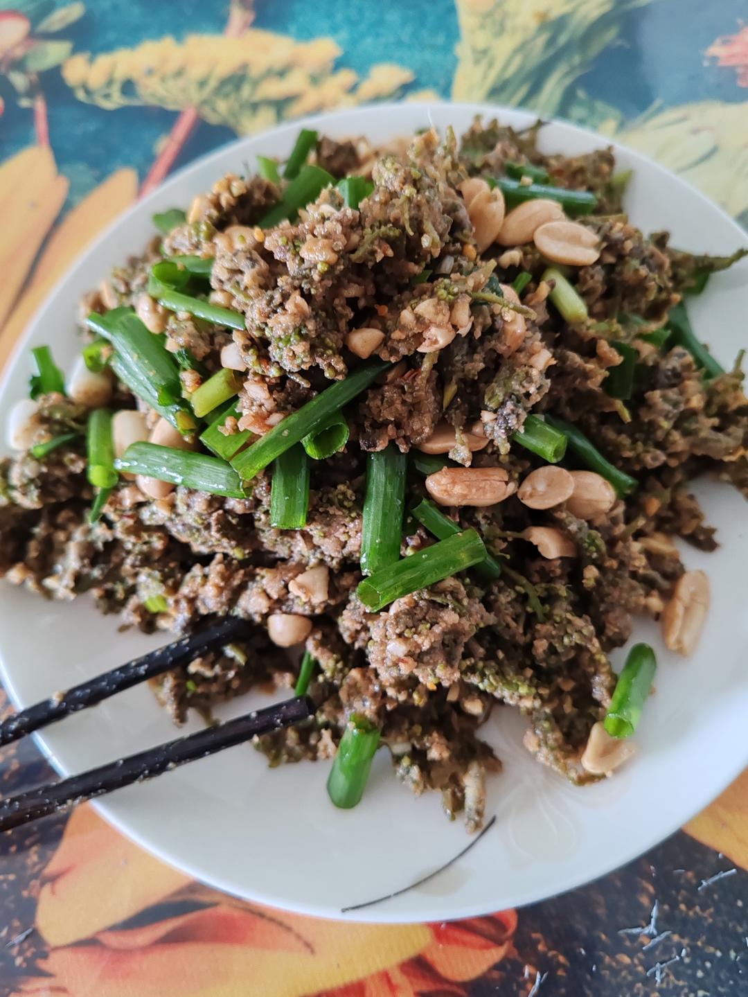 枸桃絮麦饭