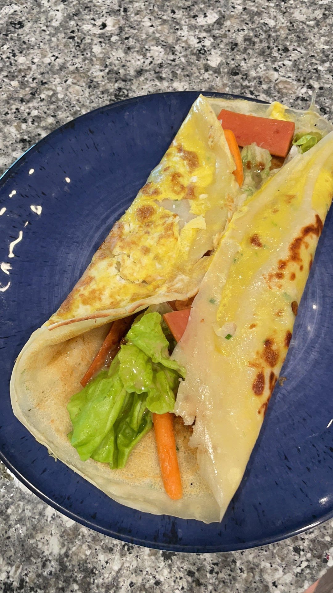 牛奶鸡蛋早餐饼