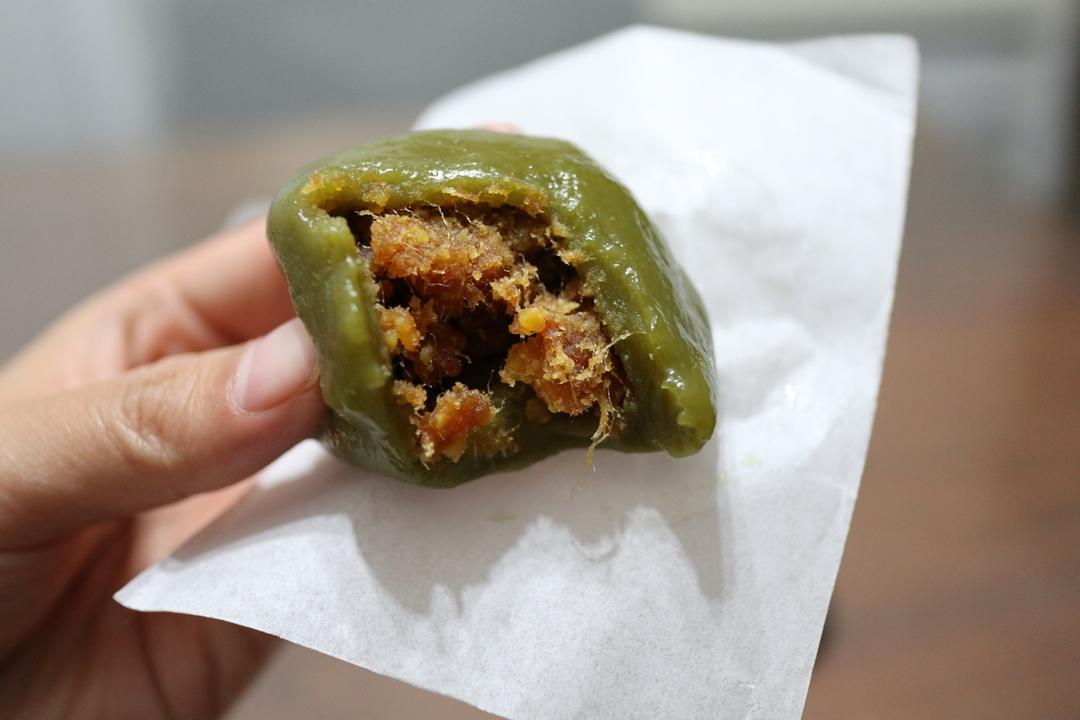 【网红肉松蛋黄青团】-艾草版（附艾草处理及保存）