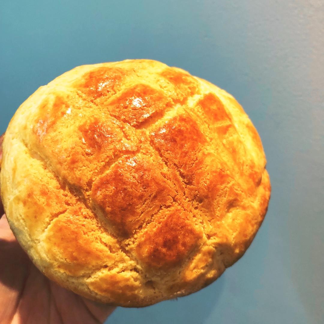 酥的掉渣的港式菠萝油