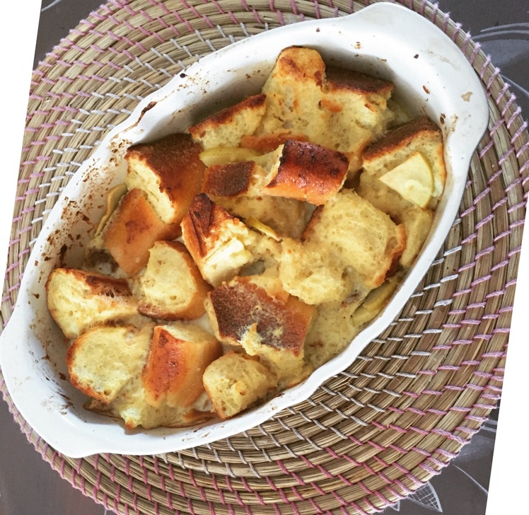 快速简易版面包布丁