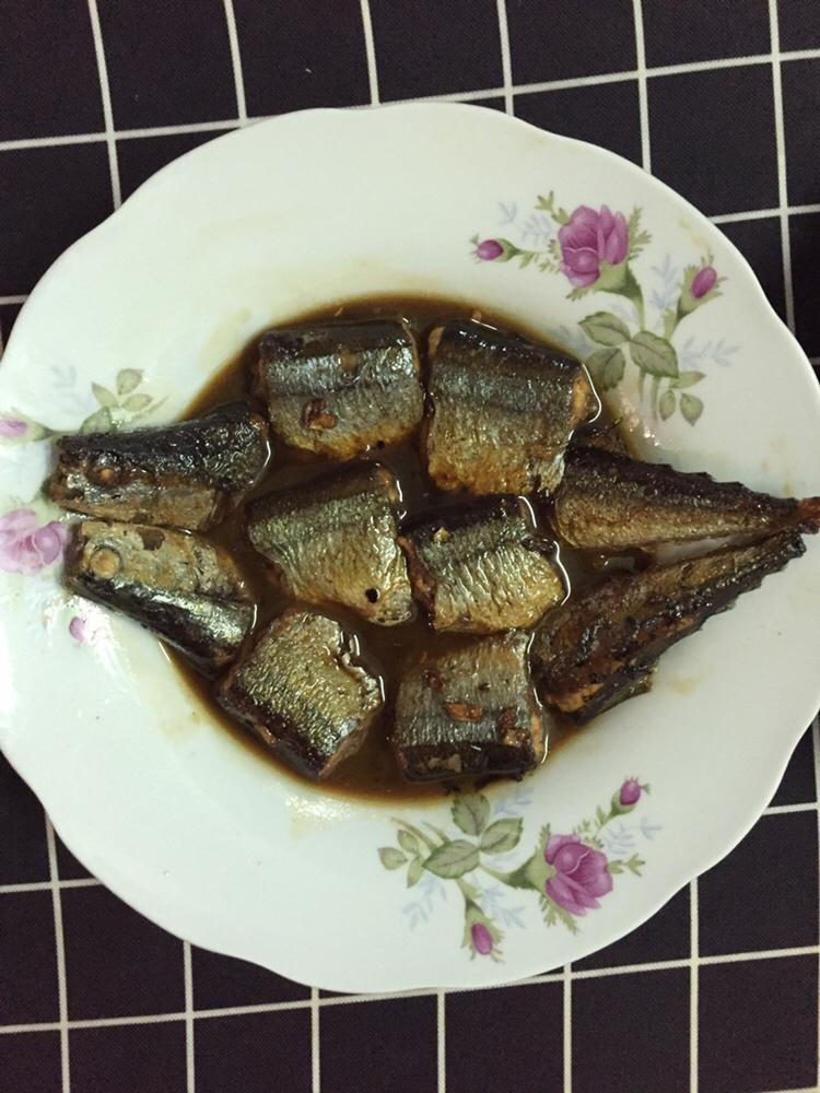 香煎糖醋秋刀鱼