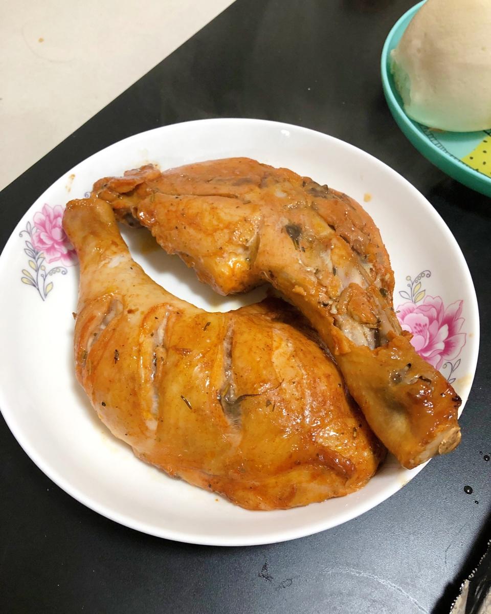 小朋友都爱的 超级简单的 奥尔良烤鸡腿
