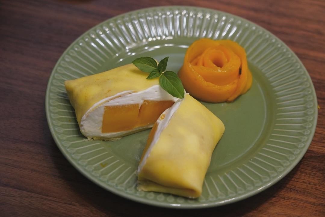 《Tinrry下午茶》教你做芒果班戟和芒果千层饼