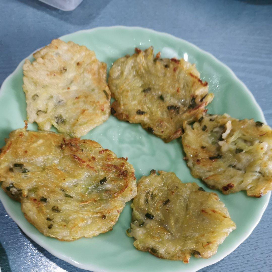 青瓜胡萝卜丝小饼