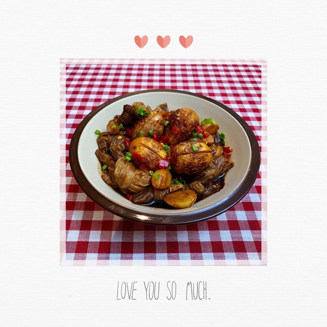 虎皮蛋（爱吃卤鸡蛋的不容不过～）