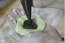 榛子巧克力法式馅饼的做法 步骤9
