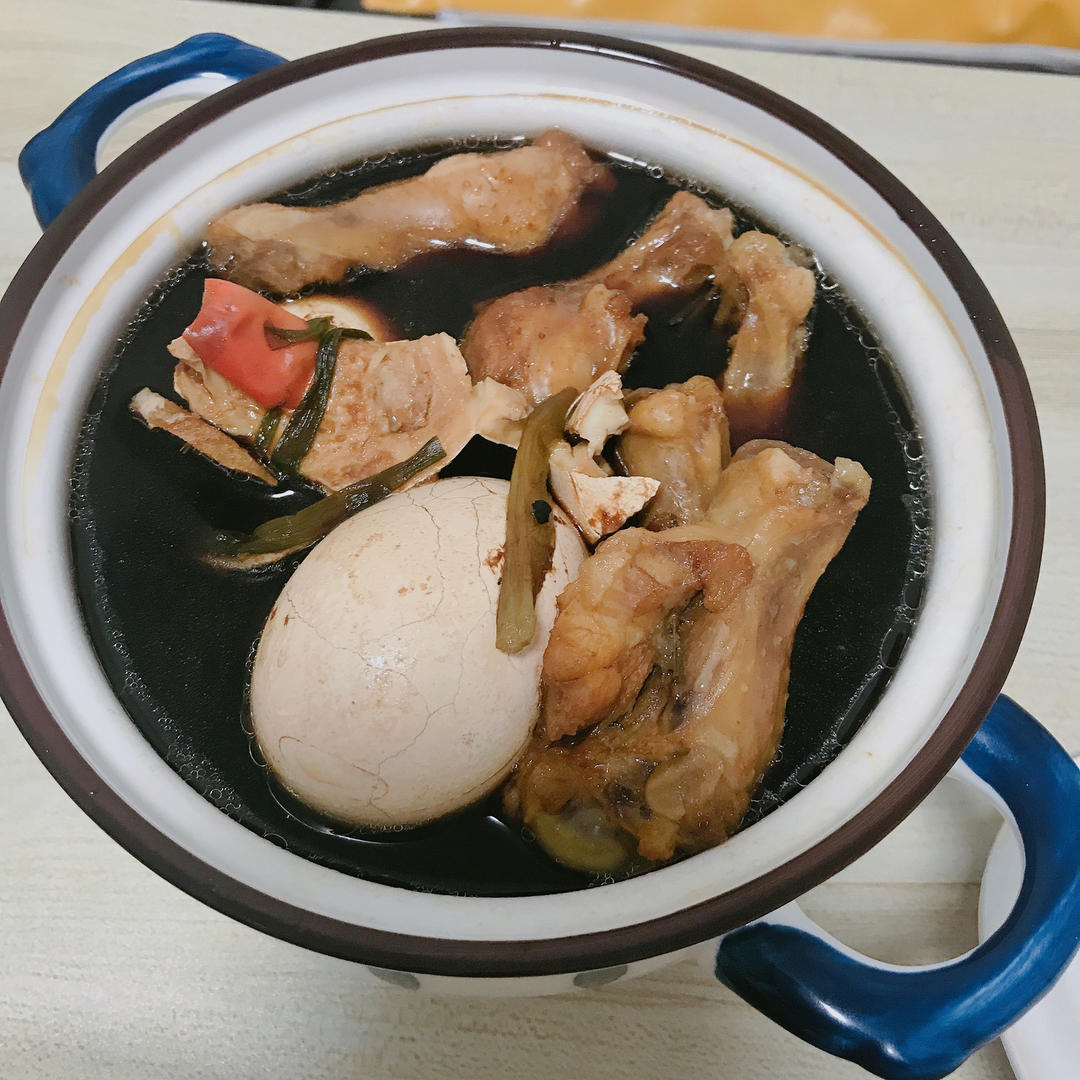 减脂少油少料红烧卤鸡腿鸡蛋（完美超赞）
