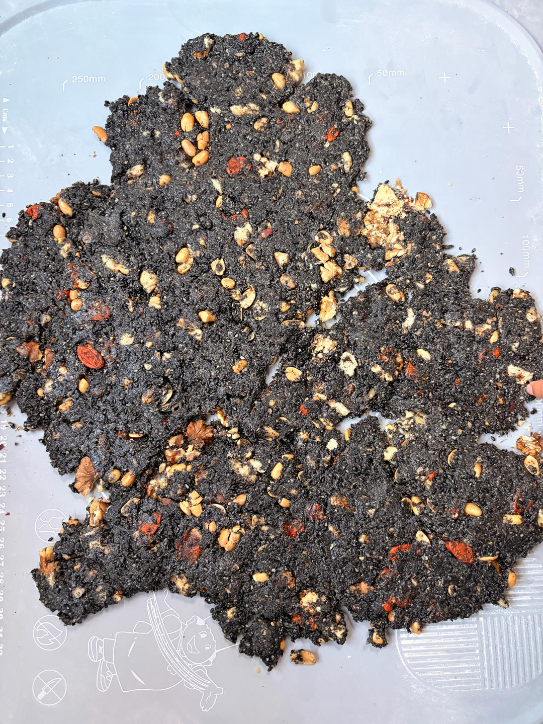 黑芝麻核桃花生枸杞滋养酥糖片