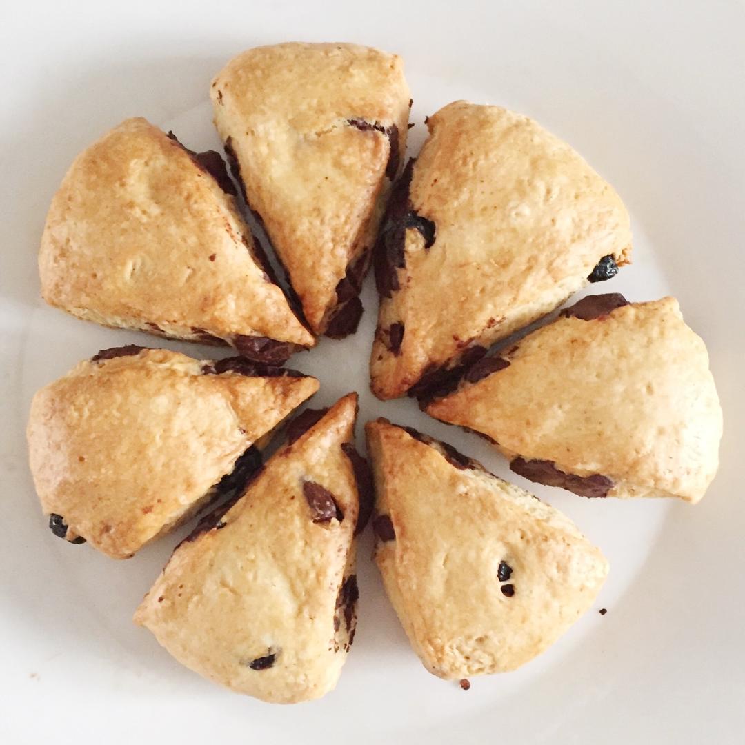 蔓越莓巧克力司康