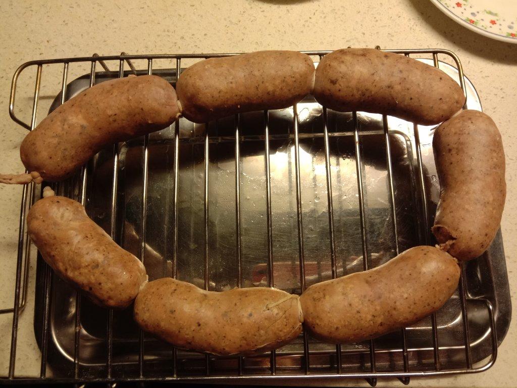 自制黑椒风味脆皮肠--多图详解手工灌肠