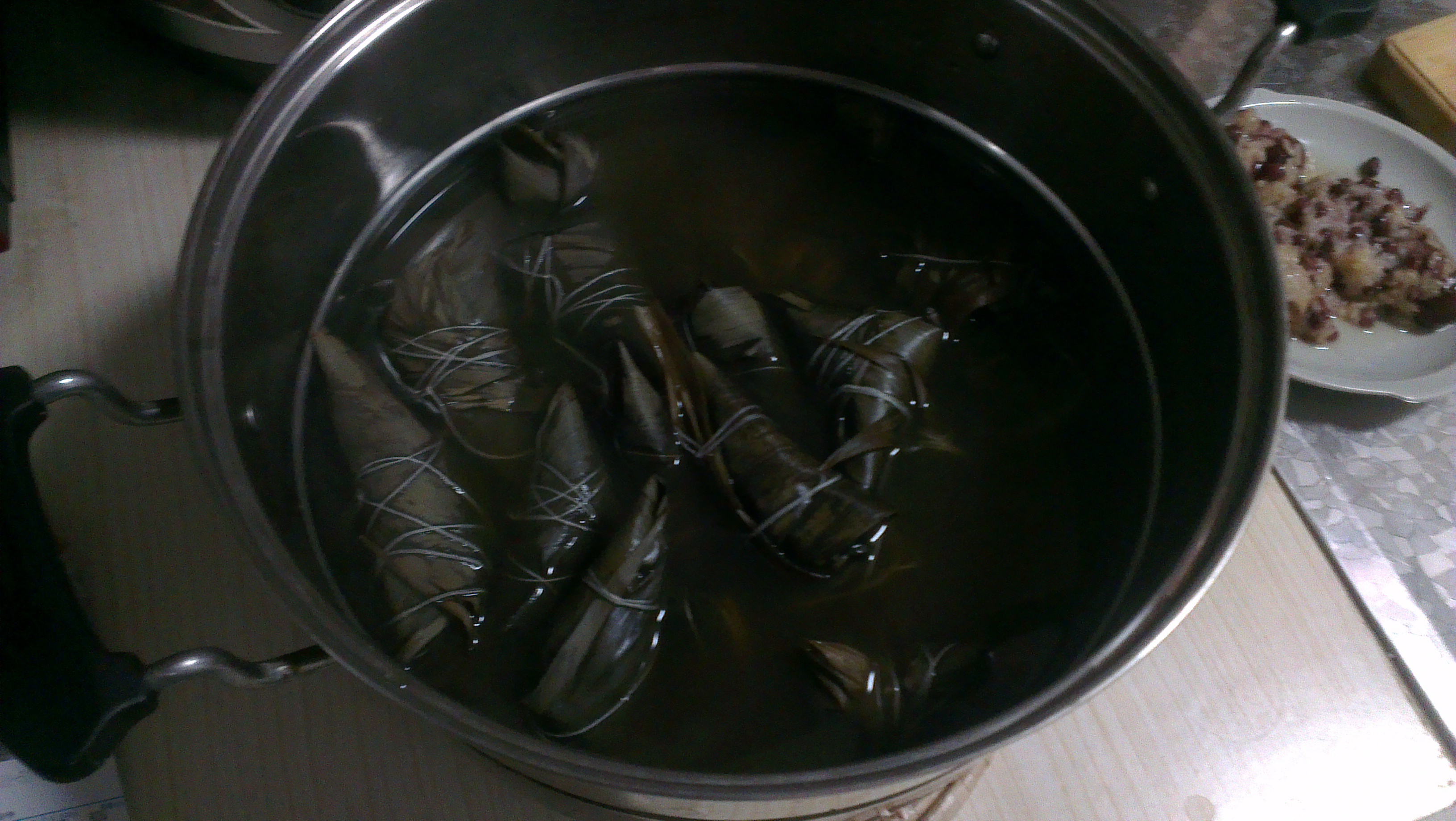 桂花蜜豆蜜枣粽子