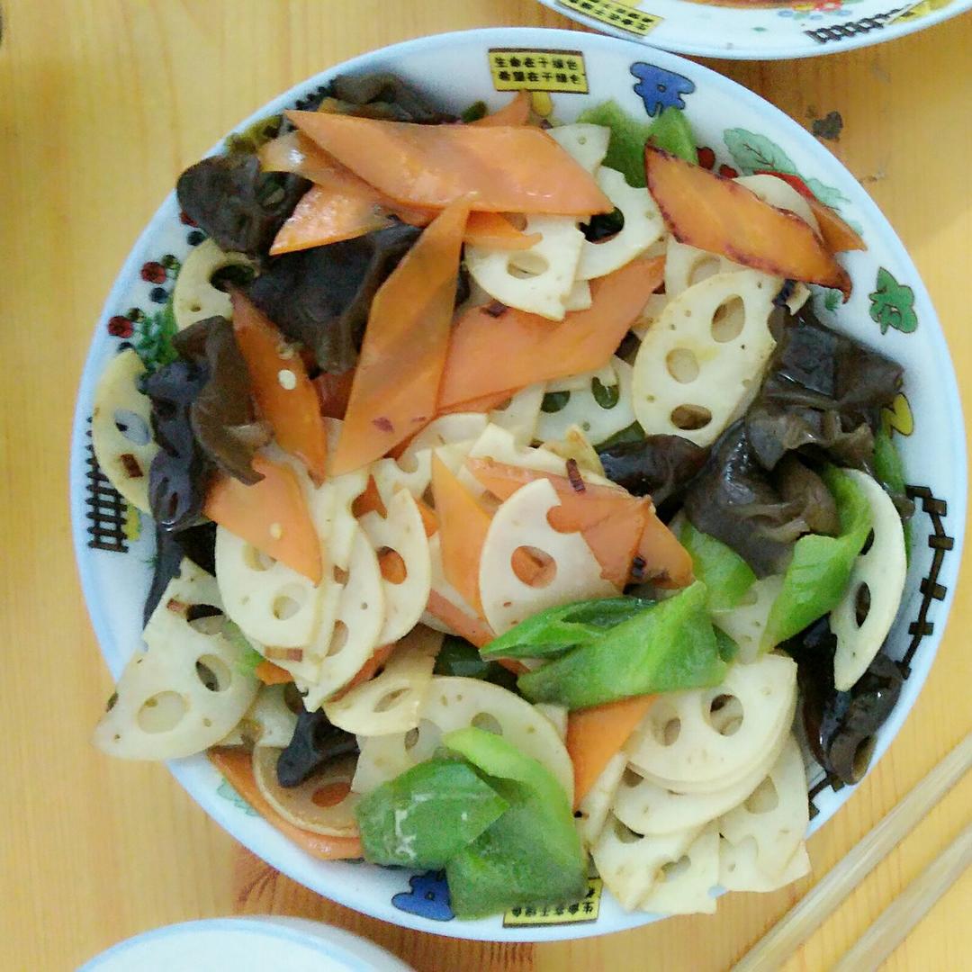 素炒藕片