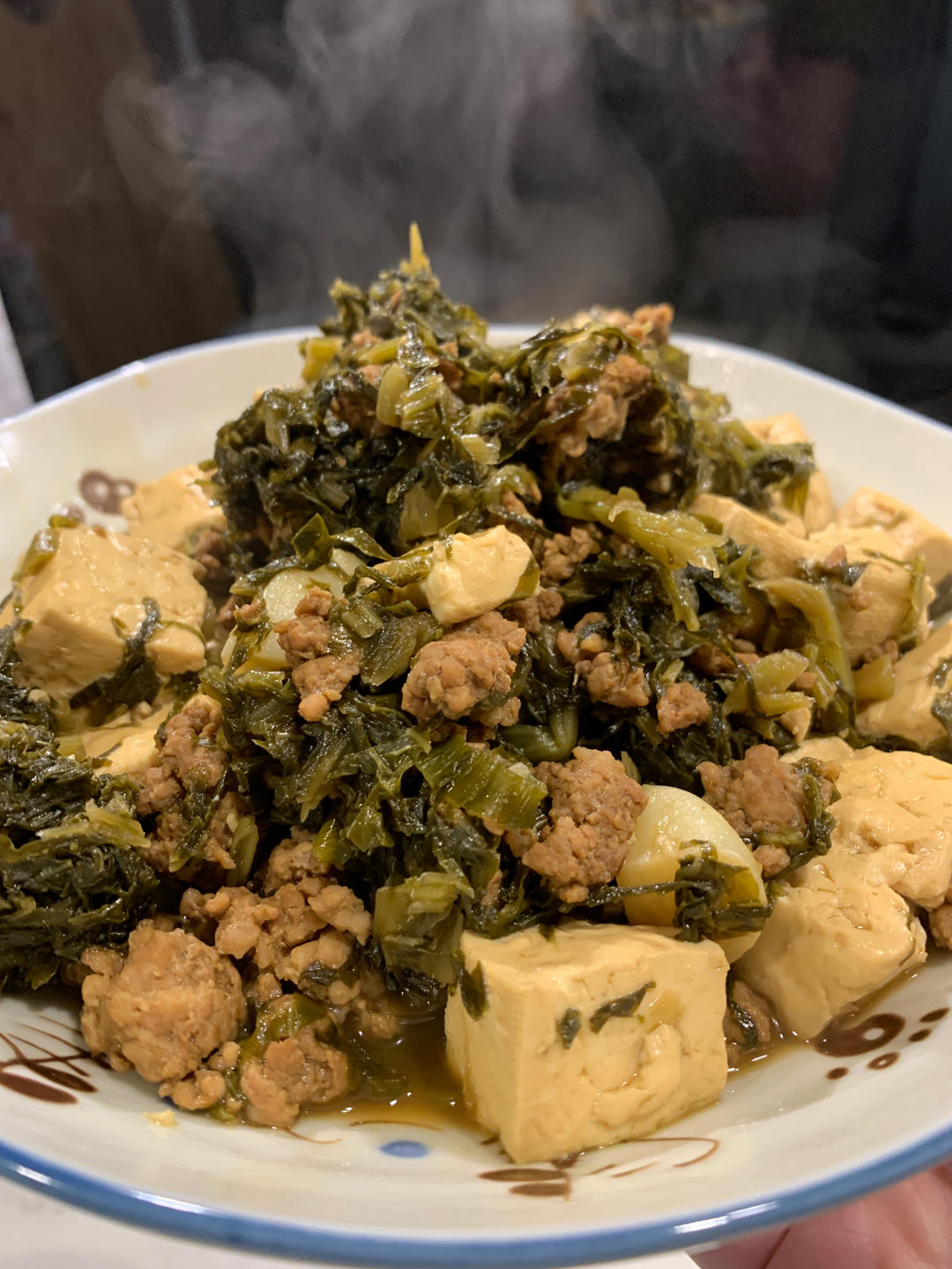 雪里蕻炖豆腐