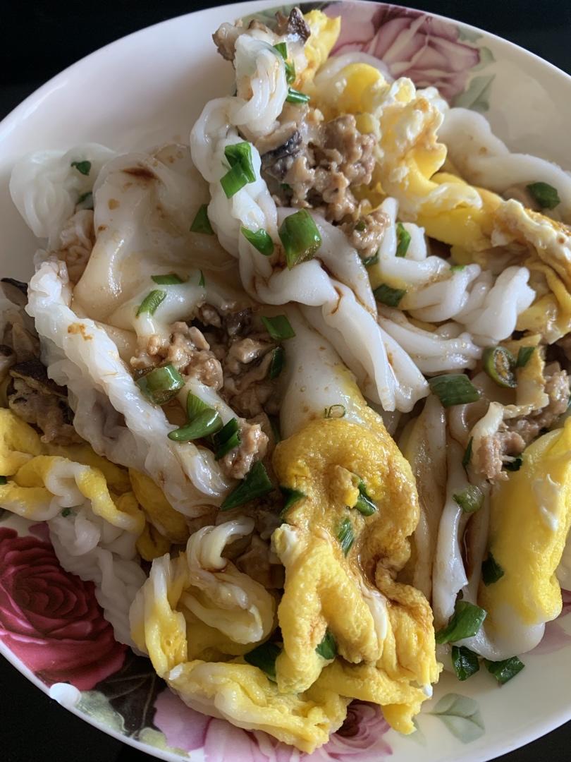 桂花q-x做的纯米浆肠粉 广东人最爱