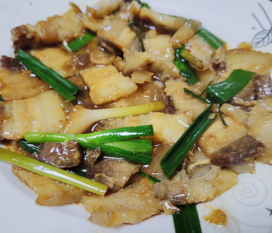 生炒五花肉