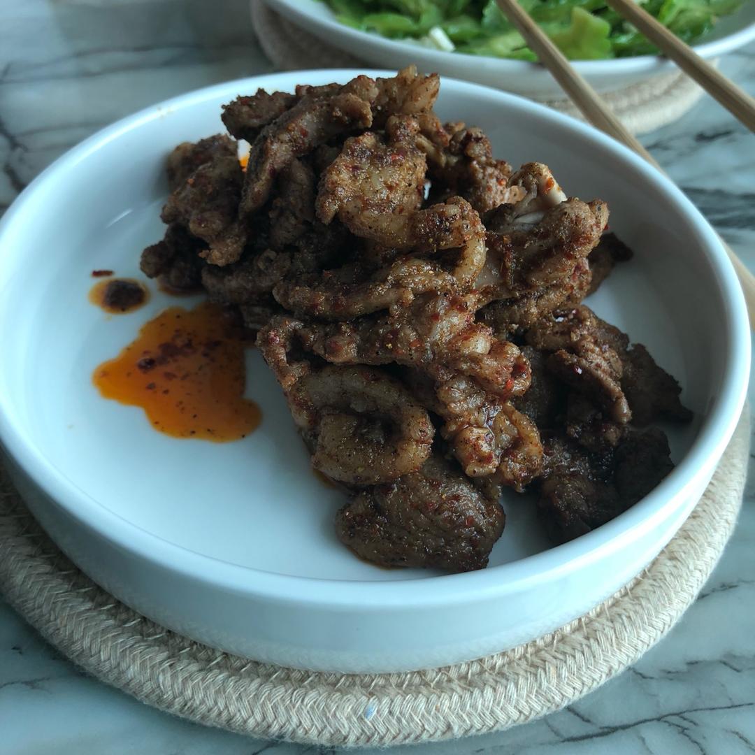 炒烤肉
