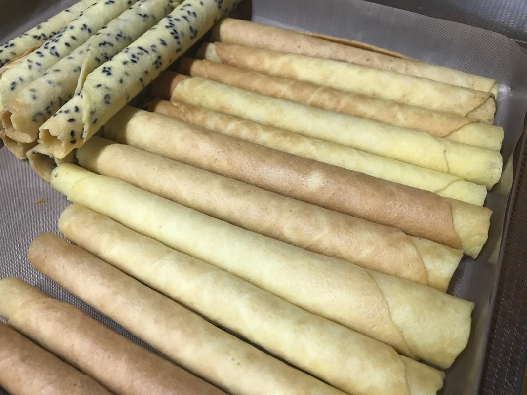 椰子油香酥蛋卷