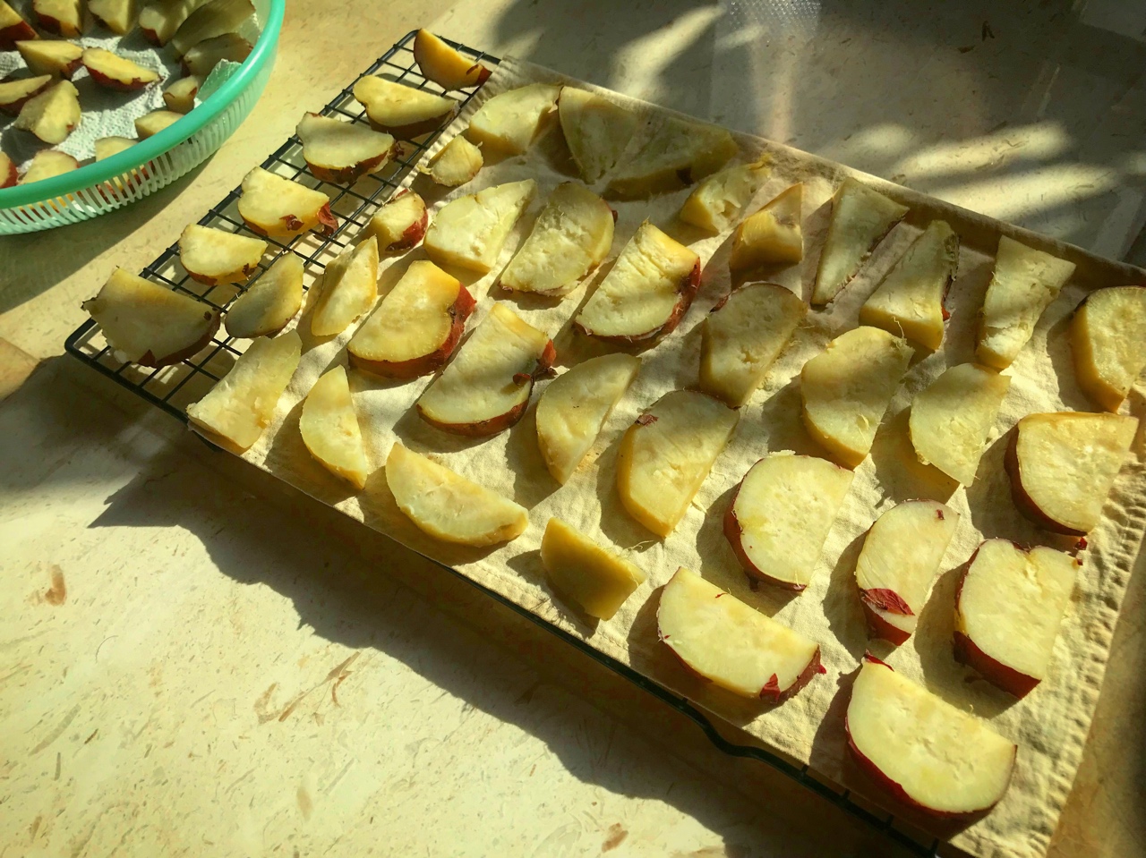 自制红薯干（免烤版）