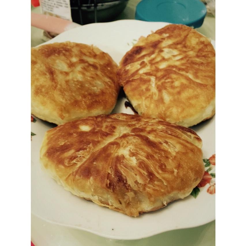 堂妈教你做油酥肉火烧