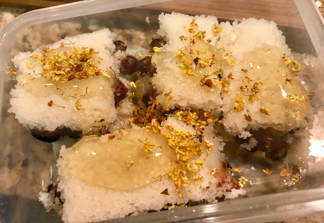 豆沙松糕