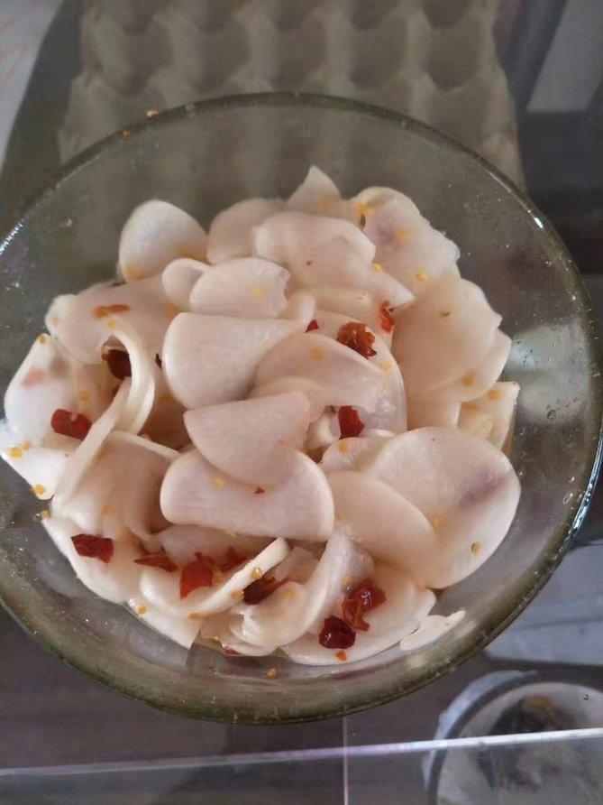 酸甜脆爽腌萝卜