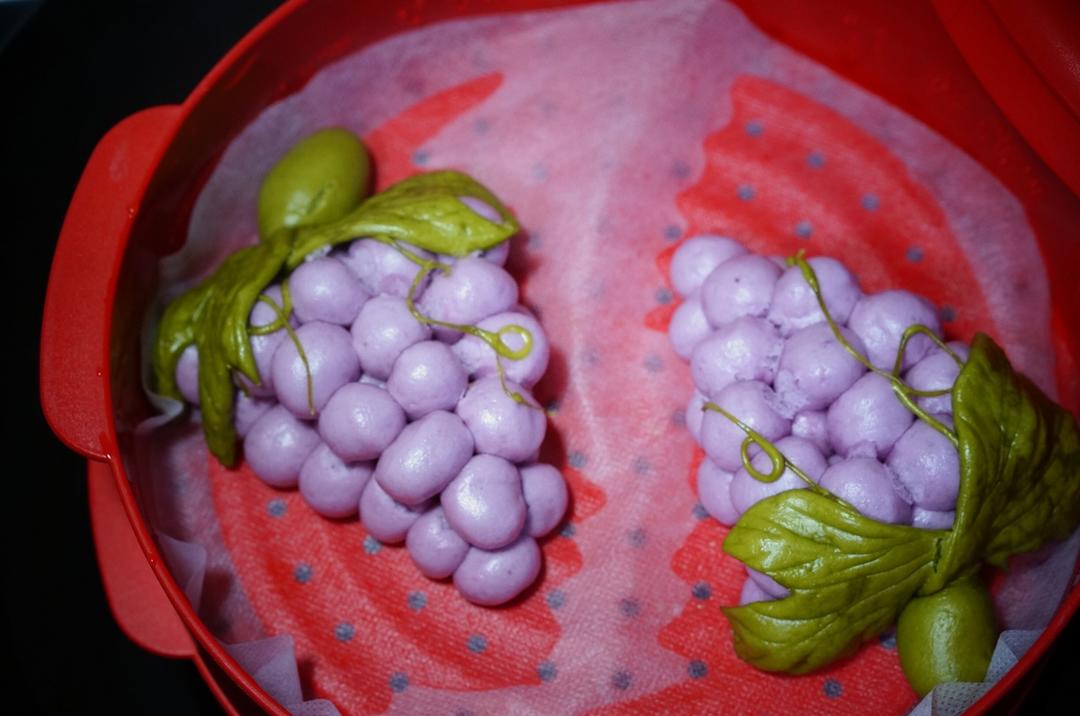 造型馒头（葡萄）
