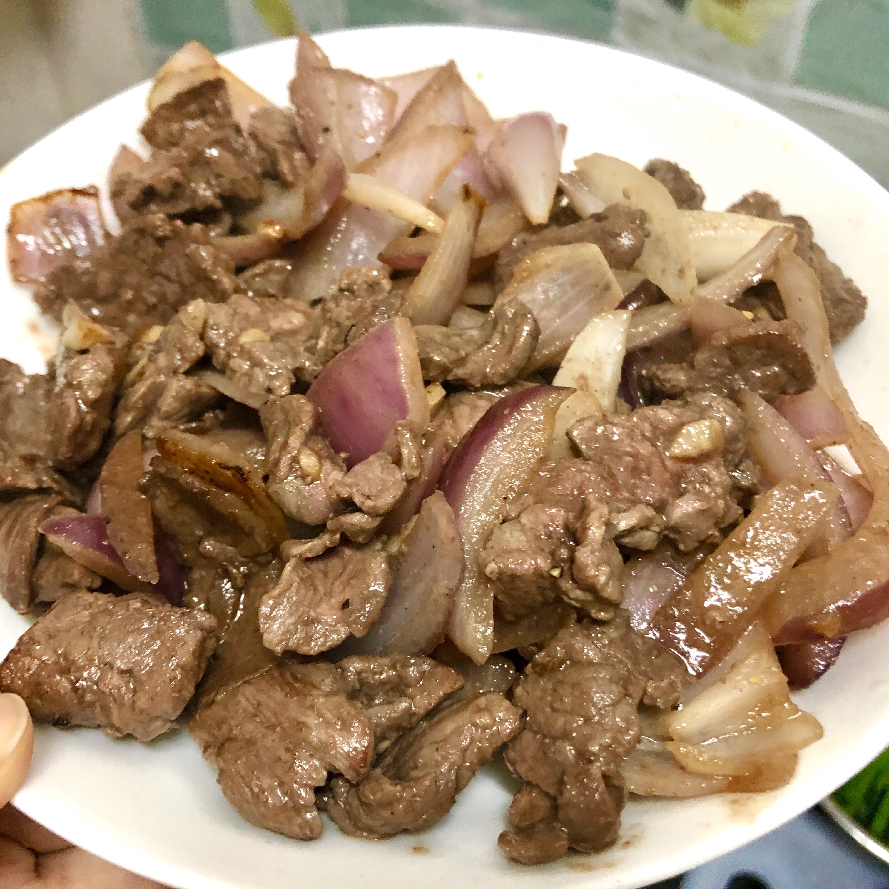 洋葱炒牛肉【简单快手菜】【小白也可以做的菜式】【健身食谱】的做法