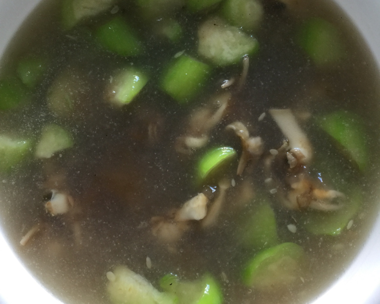 丝瓜蛏溜汤