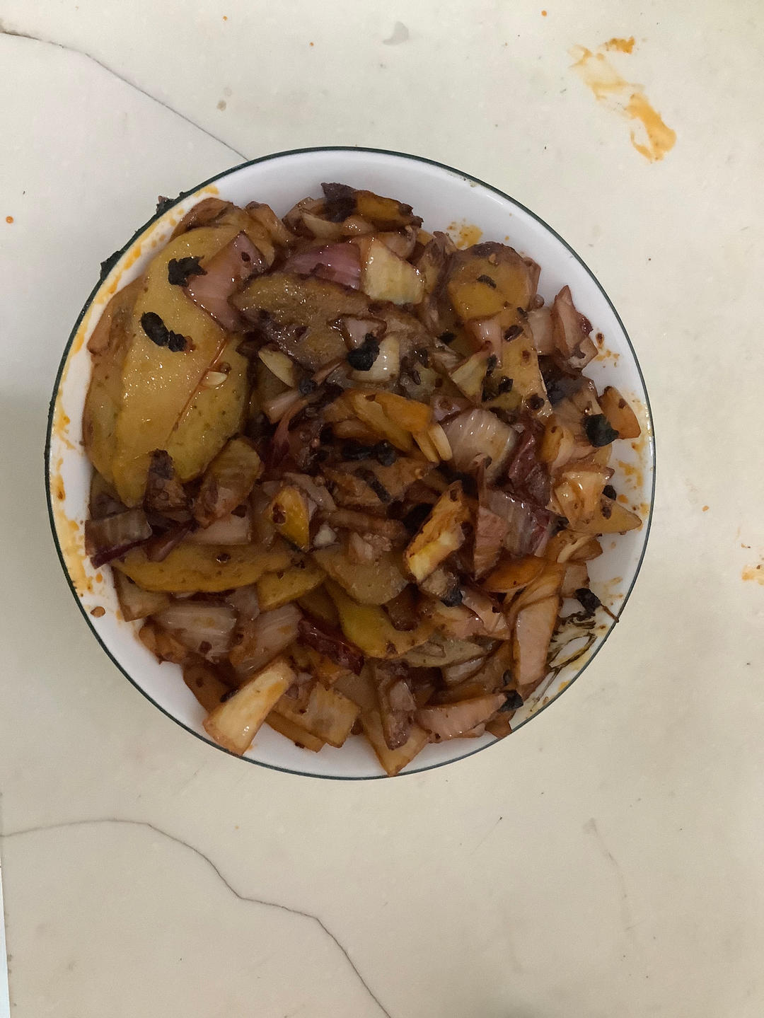 孜然洋葱土豆片