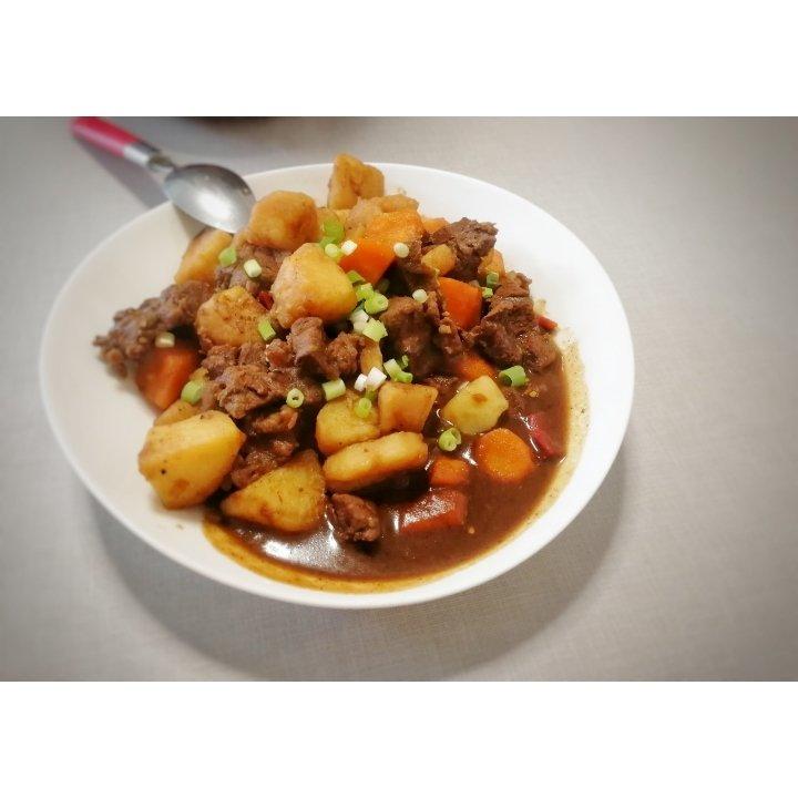 土豆炖牛肉