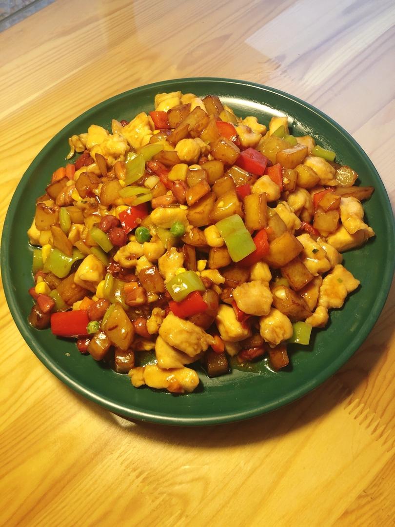 简单好做的下饭菜      宫保鸡丁