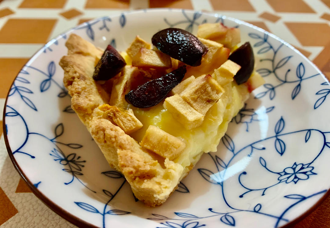 夏日水果派/水果挞 （杏/桃子）