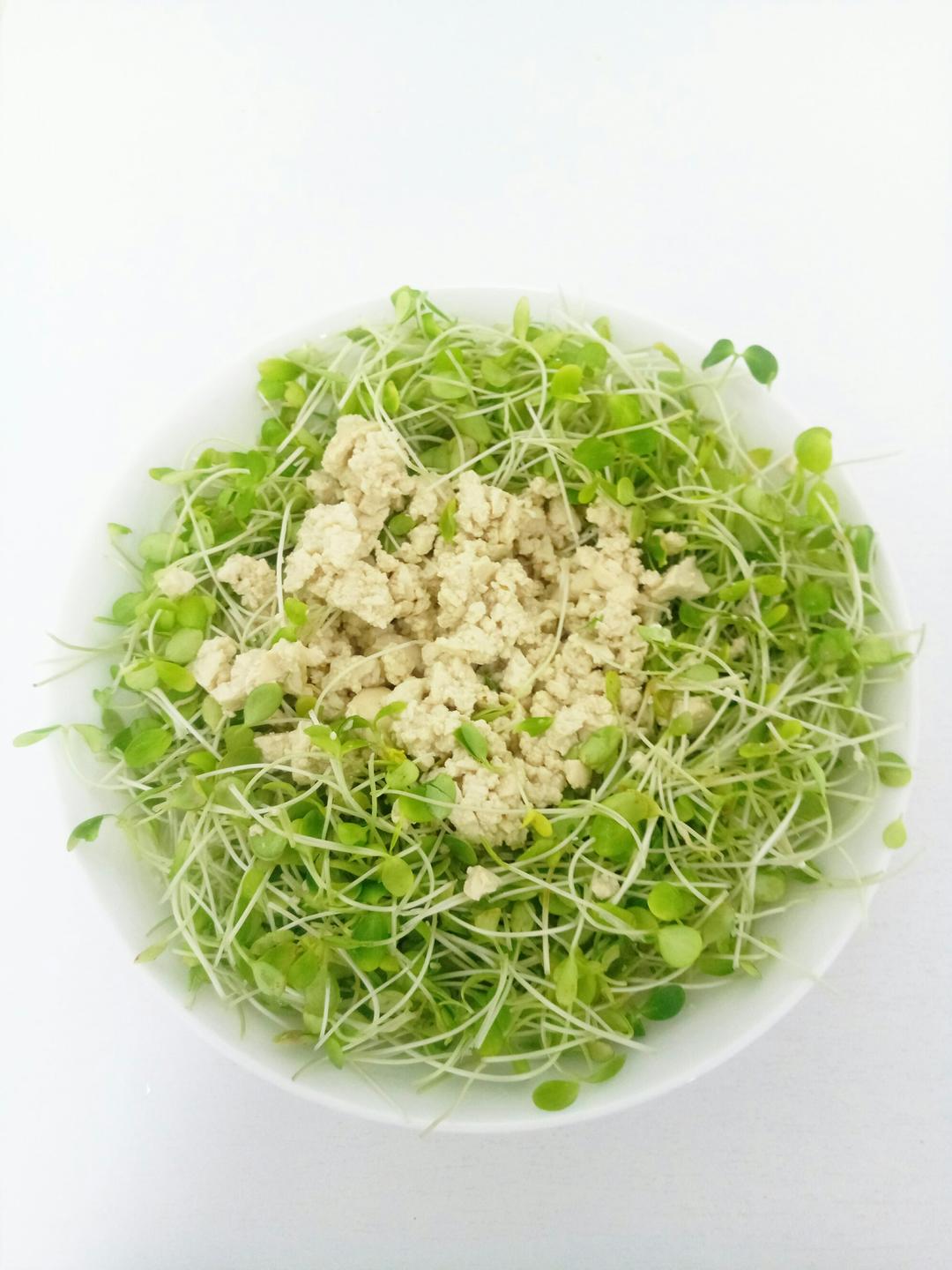 香椿苗拌豆腐
